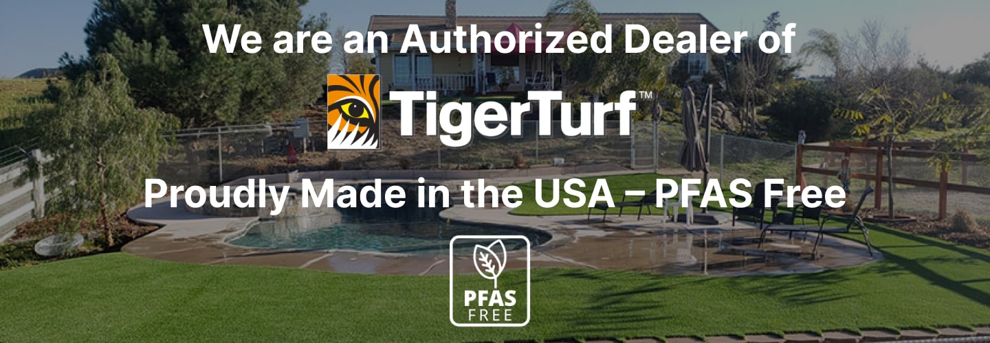 We are an Authorized Dealer of TigerTurf